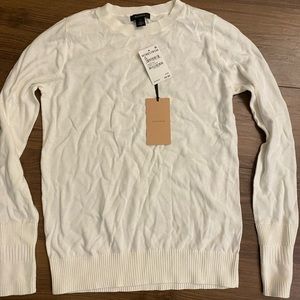 Halogen white sweater